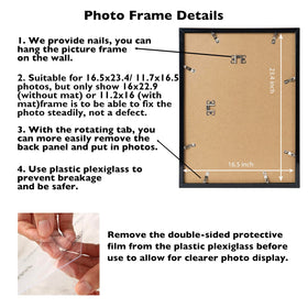 JCJMY living room décor frame fits 16.5x23.4 posters for stylish walls