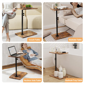 JCMCDO waterproof tabletop and anti-tip base ensure stable use