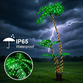JEAYYDSI 219 LEDs with 8 modes for versatile evening lighting.