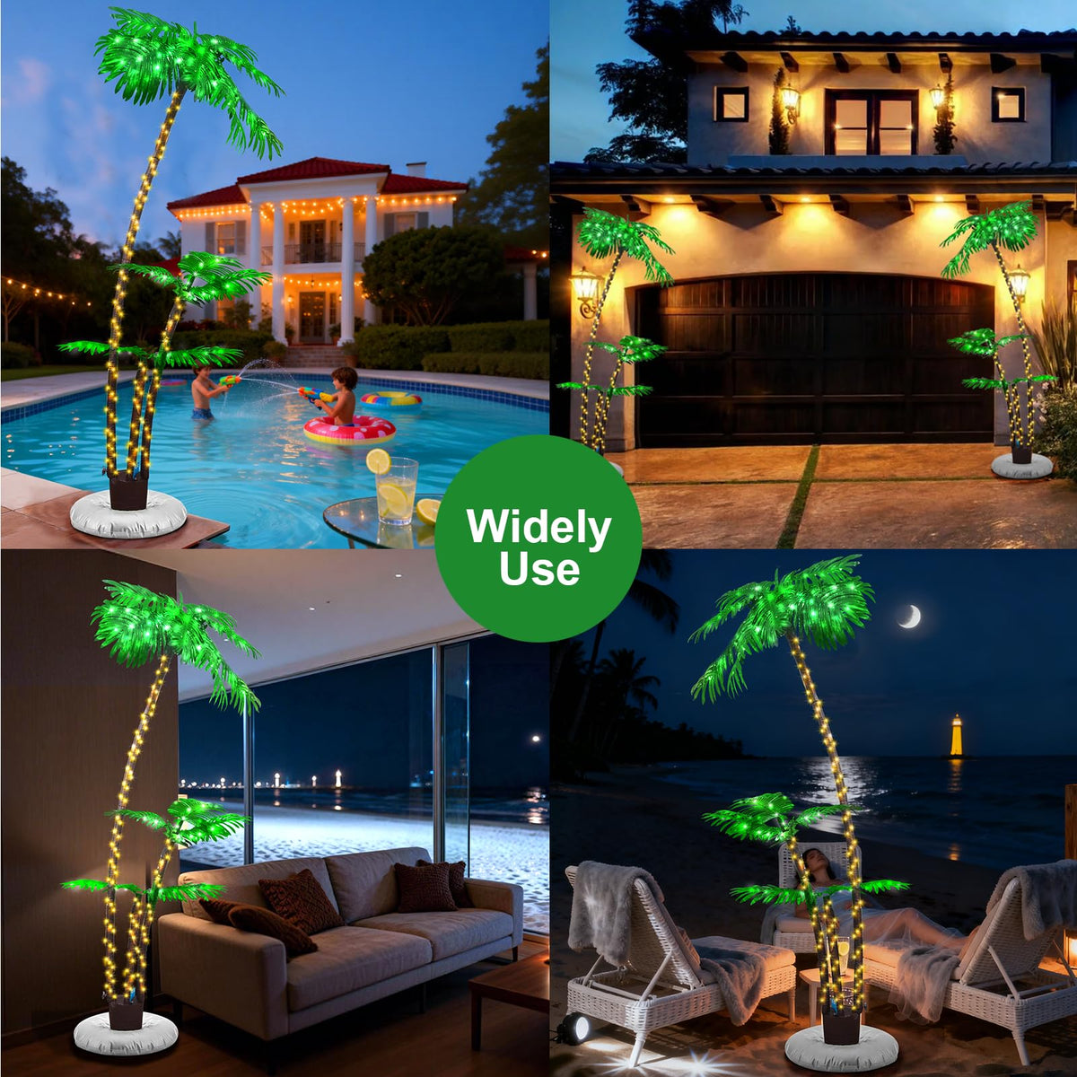 JEAYYDSI outdoor lighting transforms patios and pools into vacation vibes.