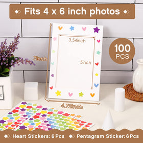 Jecery cardboard kid art frame shows sturdy construction for long-lasting displays.