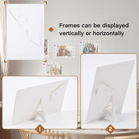Jecery star and heart sticker sheets to personalize frames.