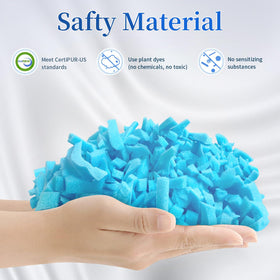 Jecqbor high-density memory foam for pillows and cushions delivering personalized comfort.