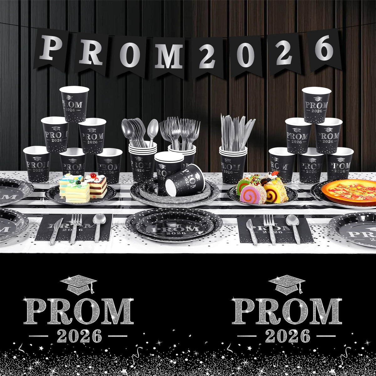 Jectivs prom 2026 all-in-one kit for 25 guests, simplifying party setup.