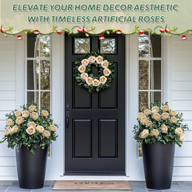 Jefuzh Home decor roses champagne for stylish spaces.