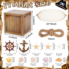 JellyArch pirate decor cards provide flexible focal pieces for party signs and props.