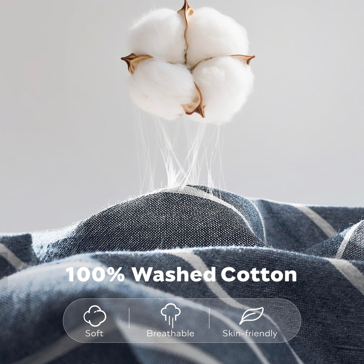 JELLYMONI duvet cover with button closure secures the insert