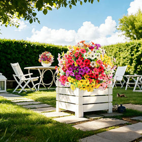 JEMONG versatile decor for planters, window boxes, and porches.