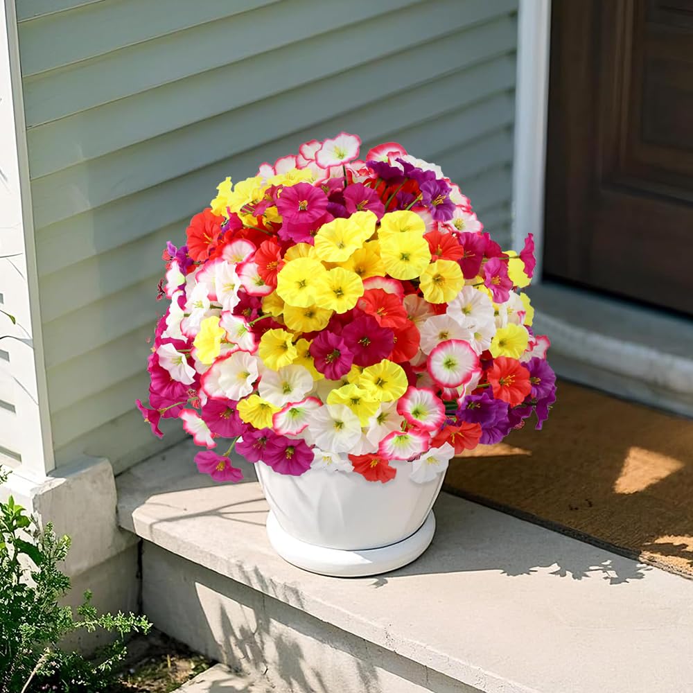 JEMONG sturdy daisy heads stay securely attached for long-lasting displays.