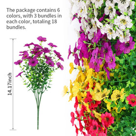 JEMONG mixed colors 18-stem packaging ready for instant lush displays.