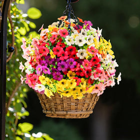 JEMONG outdoor-ready daisies stay bright across seasons in sun and rain.