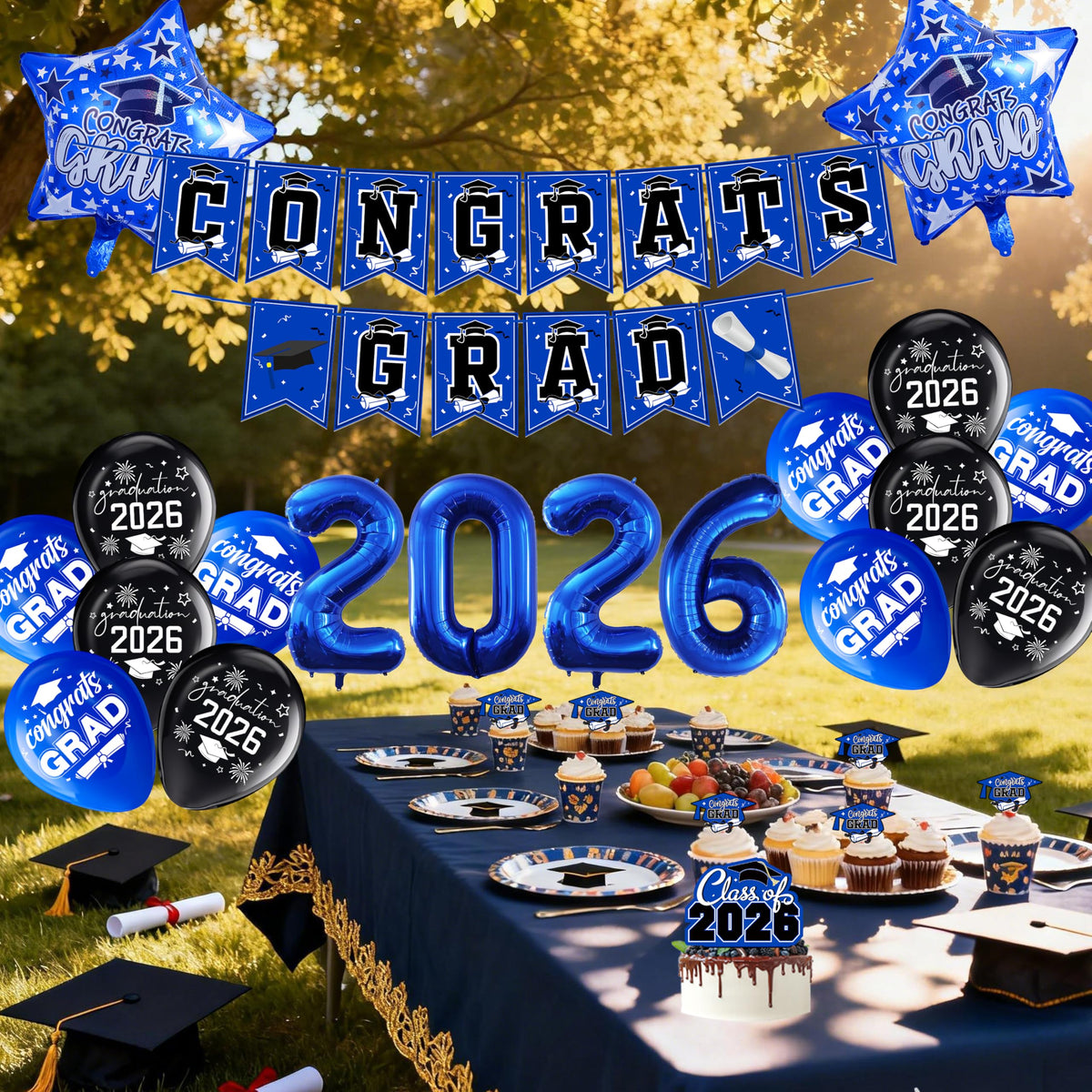 Jenlion Class of 2026 sash for celebratory outfits