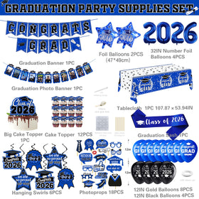 Jenlion Congrats Grad banner enhances ceremony signage and photo ops