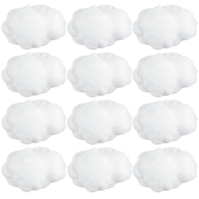 Jetec artificial cloud prop measures 25x20x20 cm for whimsical ceiling decoration at events.