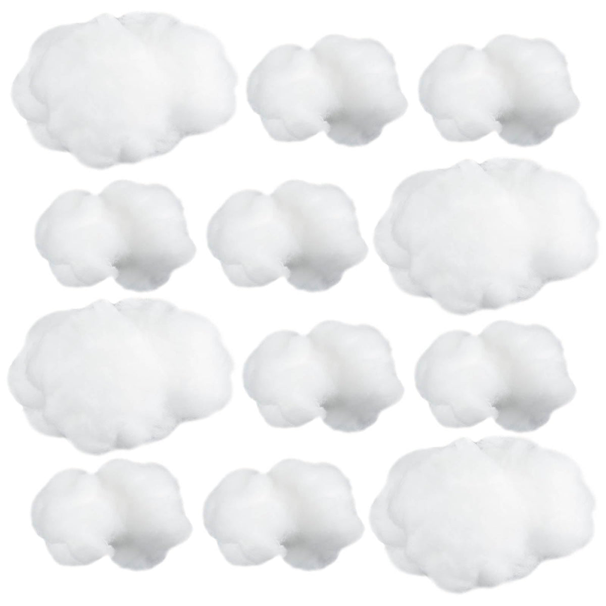 Jetec artificial cloud props in dreamy white clouds for versatile room decor.