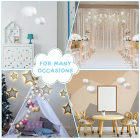 Ideal room decor ornaments for birthdays and bridal showers.