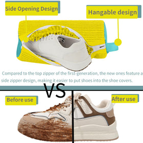 JEWKUP interior close-up reveals dual mesh and fluffy fibers for thorough cleaning