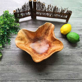 JFFLYIT unique root-carved bowl highlighting artisanal craftsmanship