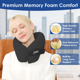 Jiaao memory foam neck support adapts to your neck shape