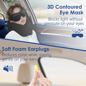 Jiaao removable washable cover keeps pillow clean between trips