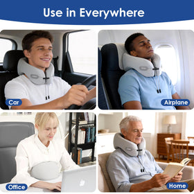 Jiaao compact travel pillow designed for portability and everyday travel comfort.