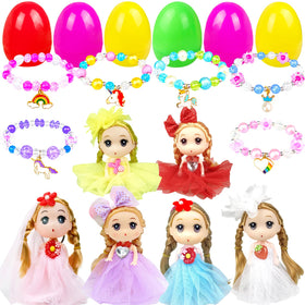 JIABNUKKN Easter egg with a doll inside, ideal for imaginative play.