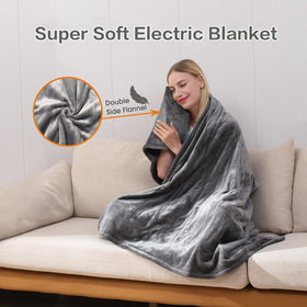 JIAMEIDING heated blanket throw control panel showing three heating levels