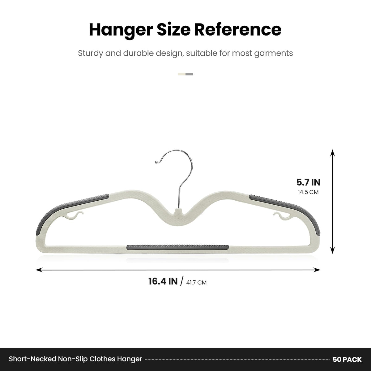 Jiang&Rong hanger with 360° swivel hook for easy access in tight spaces.