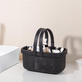 JiatuA drainage-design basket with hollow bottom to quickly drain water.