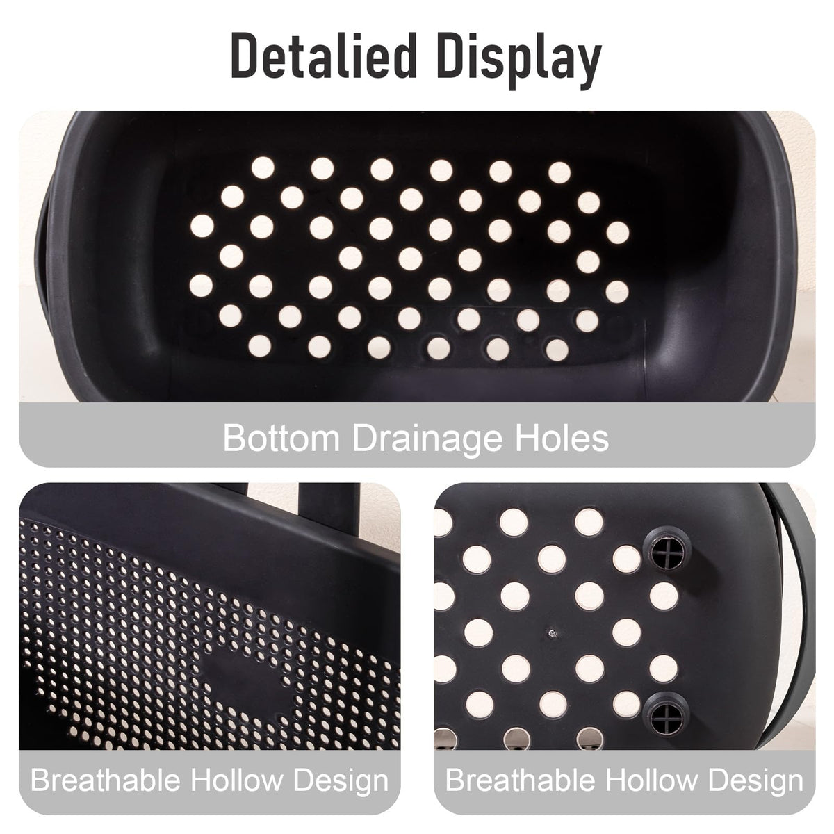 JiatuA multi-purpose storage basket for bathrooms, kitchens, and dorms.