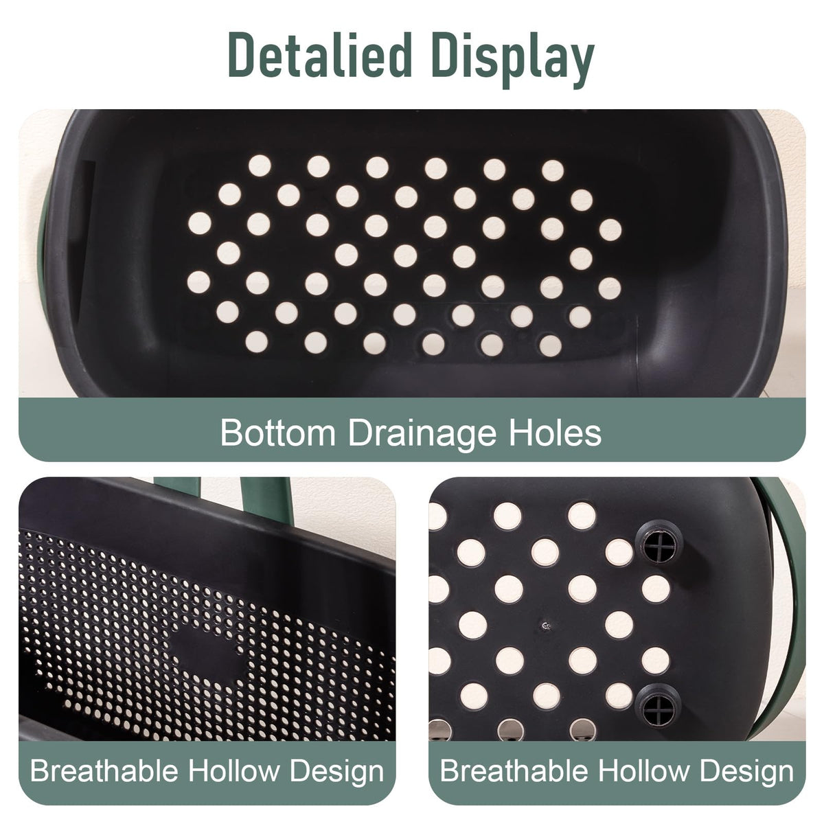 JiatuA PP material offers sturdy construction for long-lasting daily organization.
