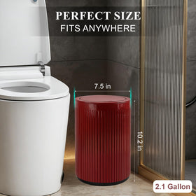 JiatuA round durable garbage bin suitable for daily use.