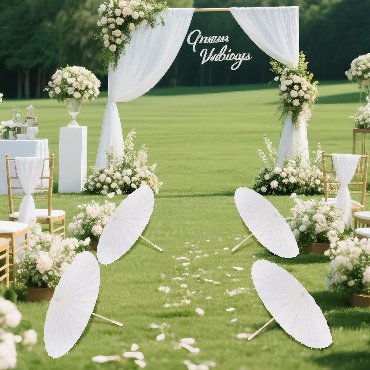 jiebor guest-favor paper umbrella perfect for gifting and party styling