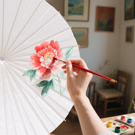 jiebor stage prop umbrella suitable for performances and seasonal displays