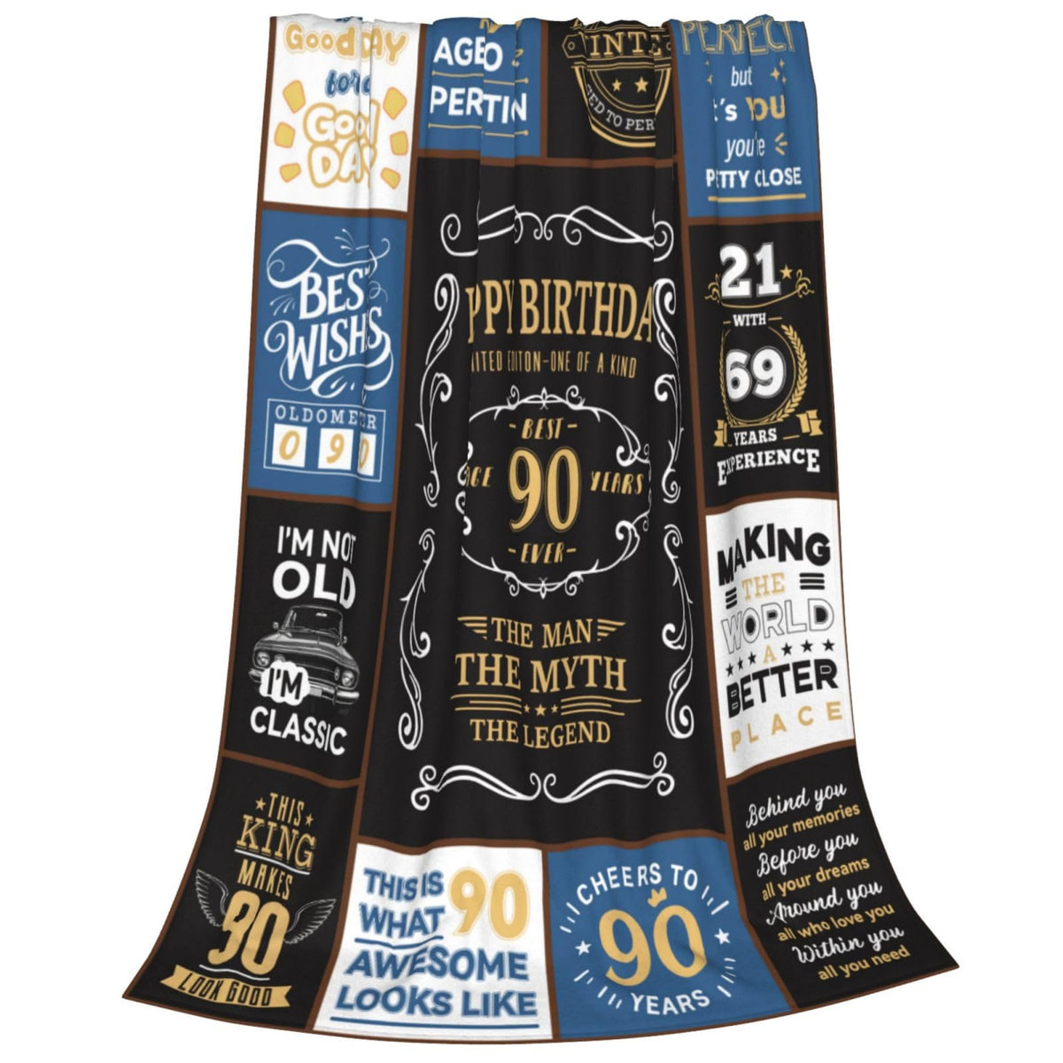 Jieoyfyug Father's Day gift blanket, practical and heartfelt