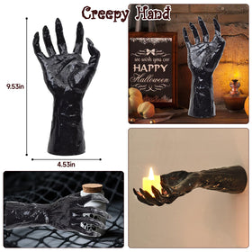 Jiesiity eco-friendly resin hands ready for indoor or sheltered outdoor use