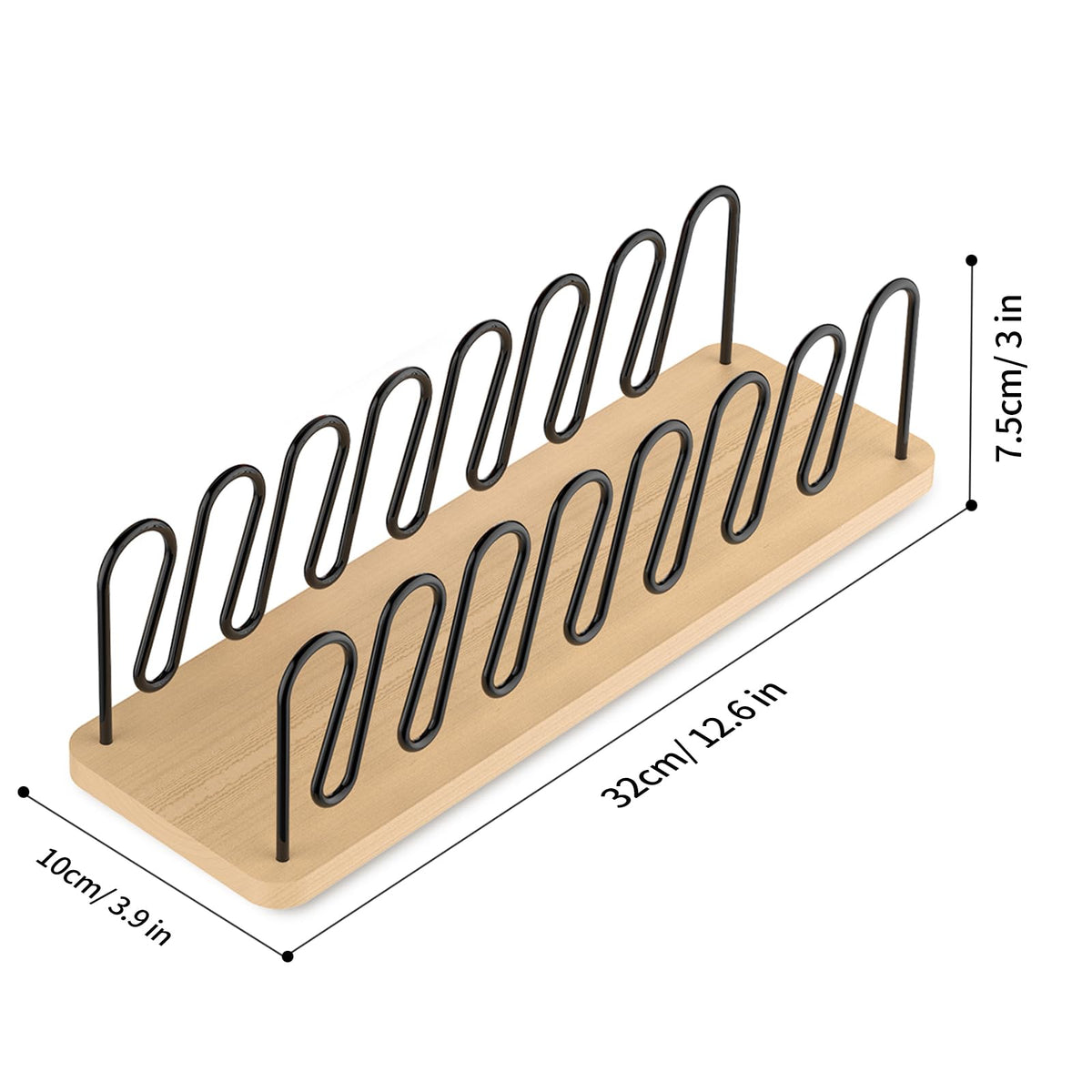 JigJag out-of-the-box hat rack ready to organize right away