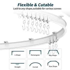 JIHXYER ceiling brackets pack enables secure ceiling installation.
