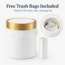 Compact 5.3 inch height and 4.7 inch diameter fits tight spaces