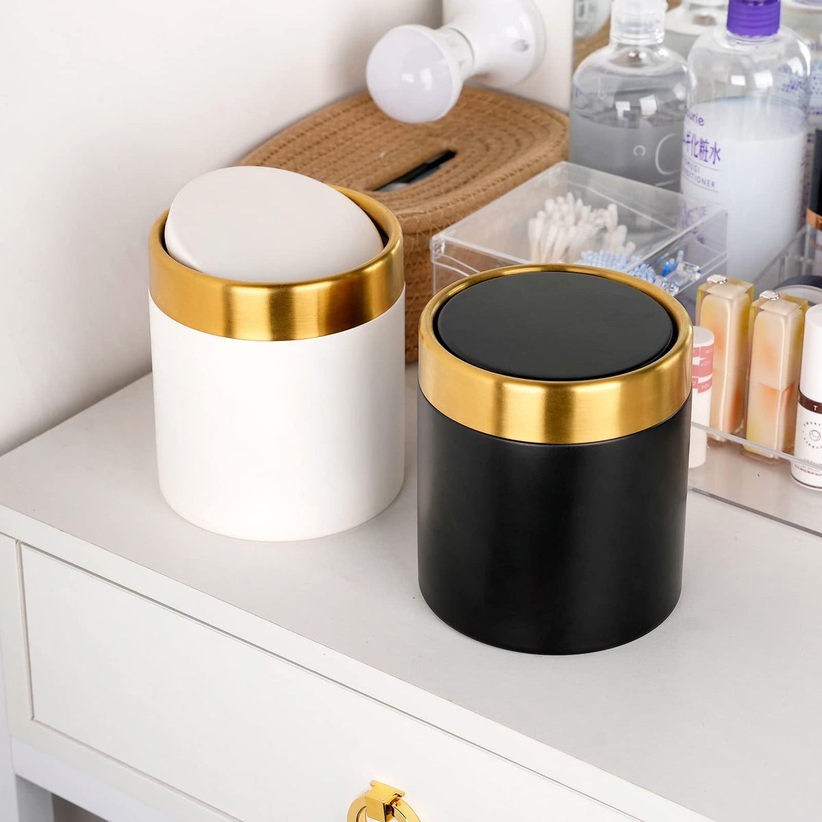 JILLICK trash bin placed in kitchen or office for scraps and wrappers