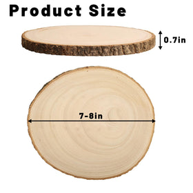 JILTWO wood rounds for crafts ideal for DIY coasters and decor