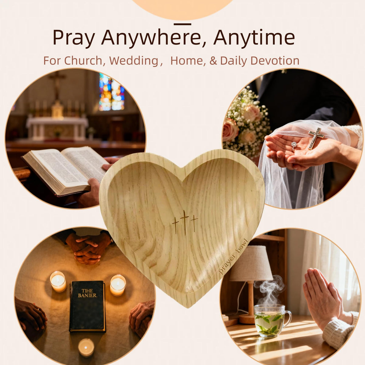 JimZePong Church prayer room decor adding a peaceful atmosphere