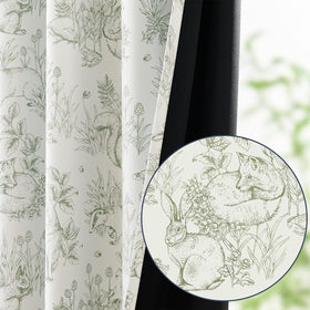 Jinchan rod-pocket and back-tab curtains offer flexible hanging options.