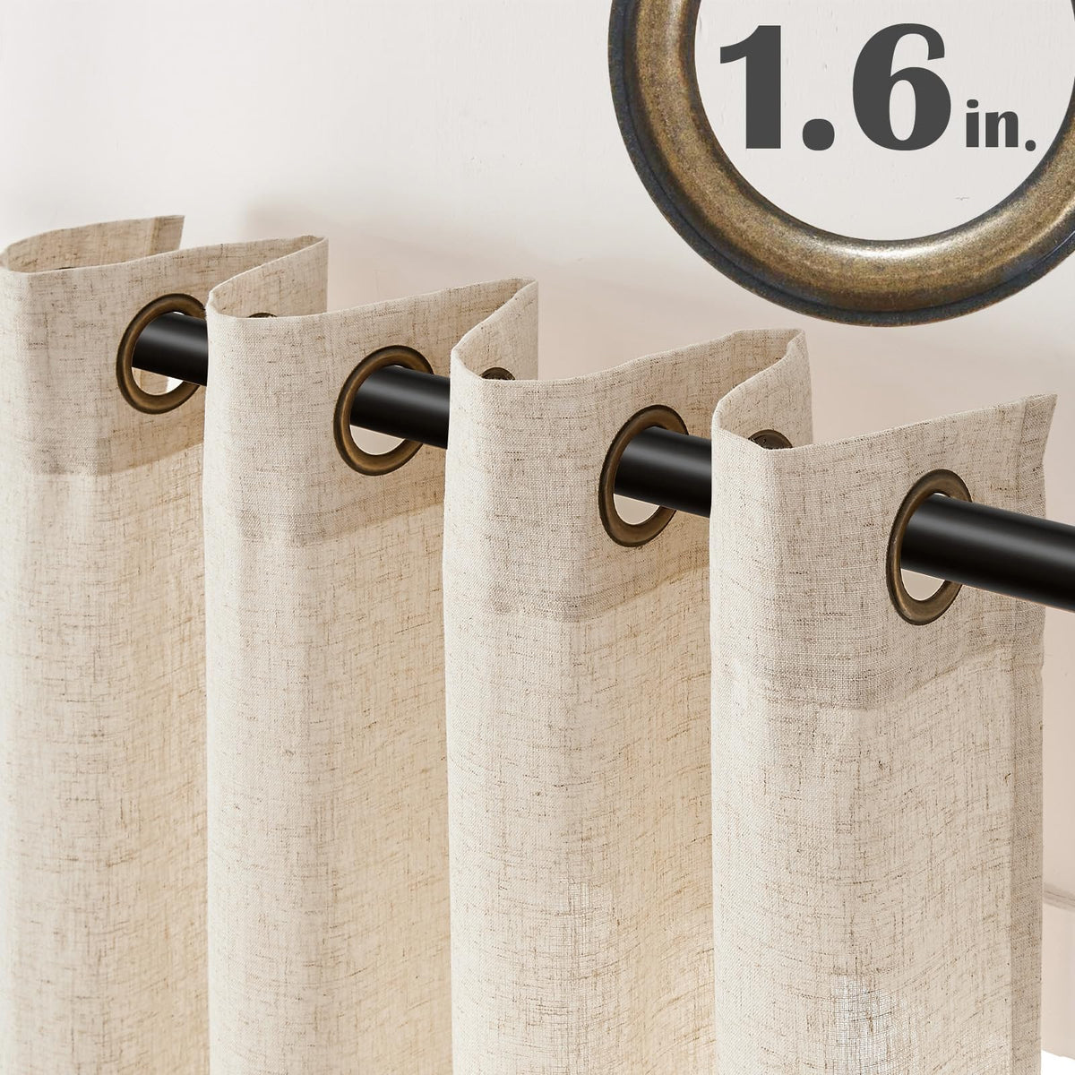 Jinchan divider curtain for sliding doors and sunrooms with light filtration