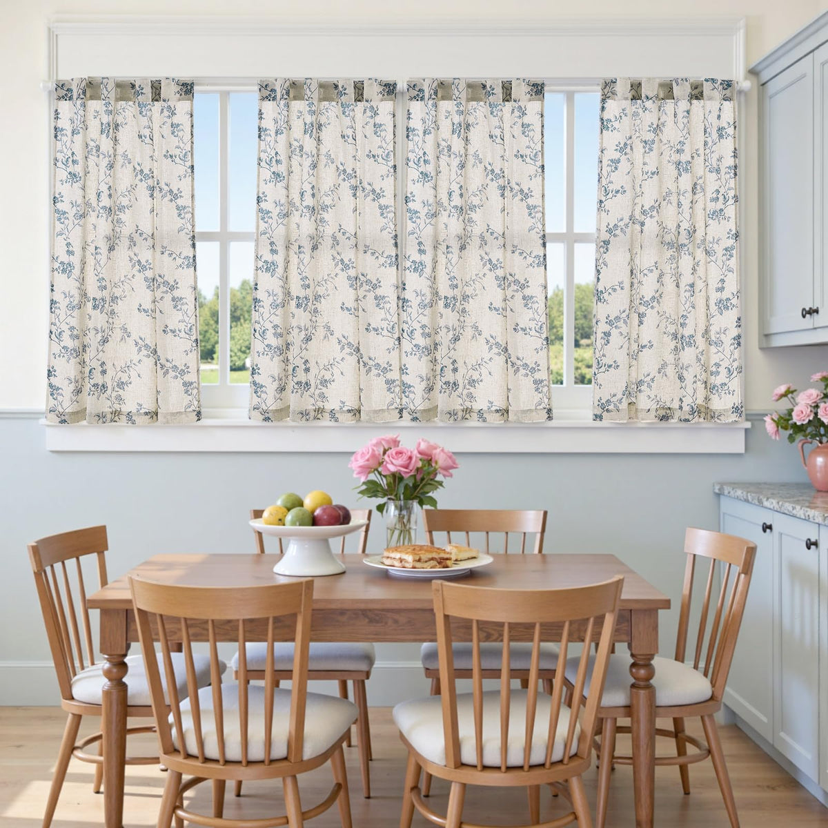 Jinchan durable curtains are machine washable for easy care and long life.