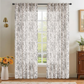 Jinchan easy-care machine-washable curtains simplify upkeep