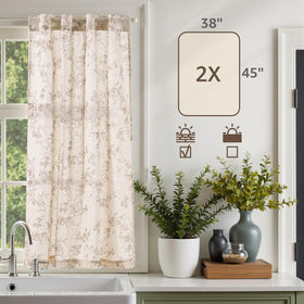 Jinchan Floral Kitchen Curtains kitchen window use enhances cozy decor