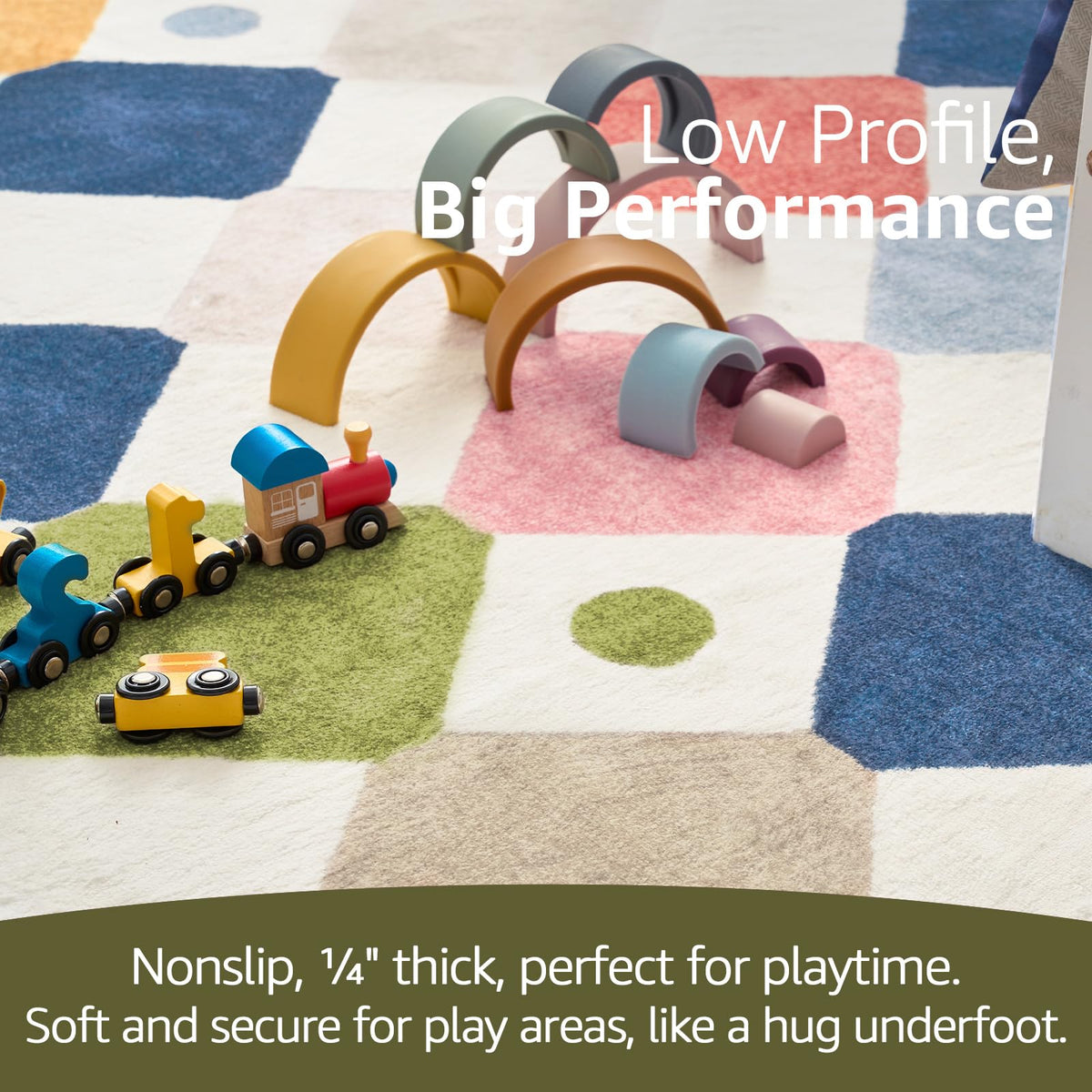 jinchan Macy kid- and pet-friendly rug for daily adventures