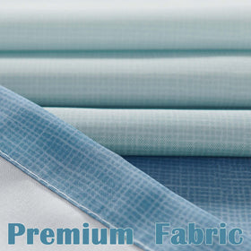 Jinchan waterproof fabric curtain protects walls from splashes.