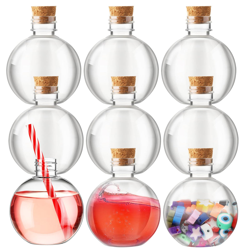 Jinei ball shape sand art bottles for creative display and gifting ideas.